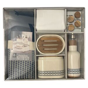 Member's Mark 6-Piece Premium Bath Set, Dark Teal